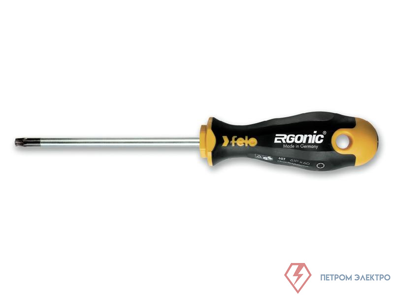 Отвертка Ergonic Torx Plus IP 8х60 FELO 40908340