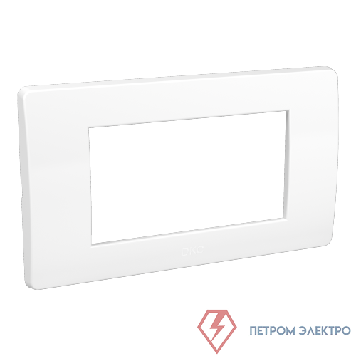 Рамка 2-м 4мод. Brava (для TOR и TBN) бел. RAL9010 DKC 75011W