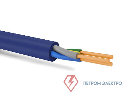 Кабель Русский Свет ВВГнг(А)-LS 3х10 ОК (N PE) 0.66кВ (м) ЭК000096577