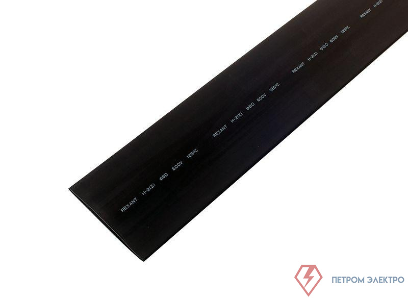 Трубка термоусадочная ТУТ нг 80.0/40.0 черн. 1м Rexant 25-0080