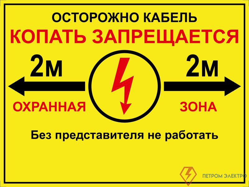 Табличка ПВХ односторонняя 210х280х5мм Протэкт УП-00006260