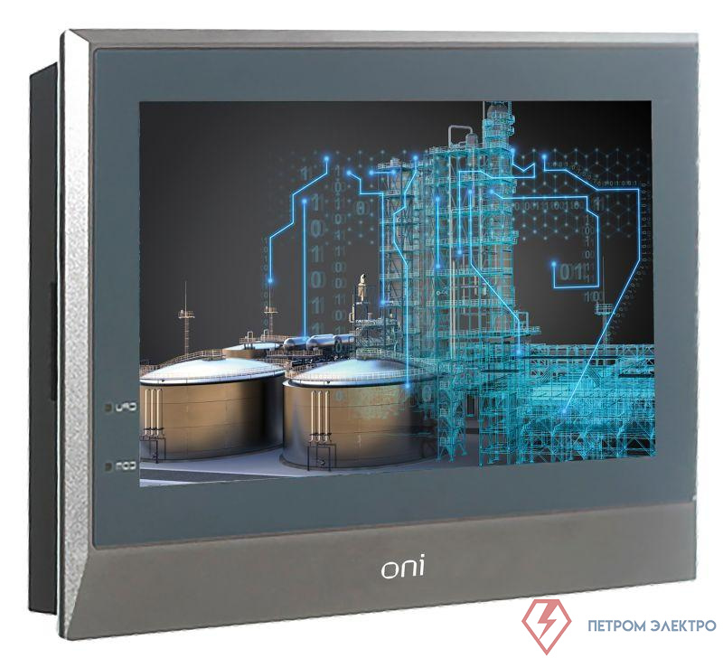Панель оператора ETG 7дюйм металлический корпус ONI ETG-A8TS-HSSE-P-070