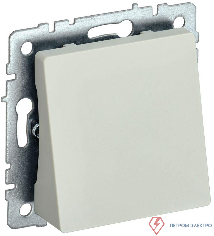 Вывод кабеля BRITE МВ10-БрКр механизм беж. IEK BR-VK10-0-K10