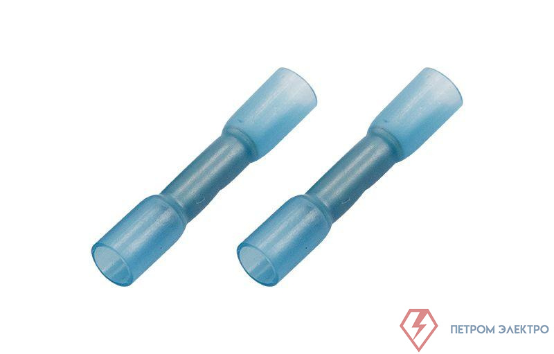 Гильза соединительная изолированная термоус. ГСИ-т L-37мм 1.5-2.5кв.мм (ГСИ-т 2.5/ГСИ-т 1.5-2.5) син. (уп.100шт) Rexant 08-0724