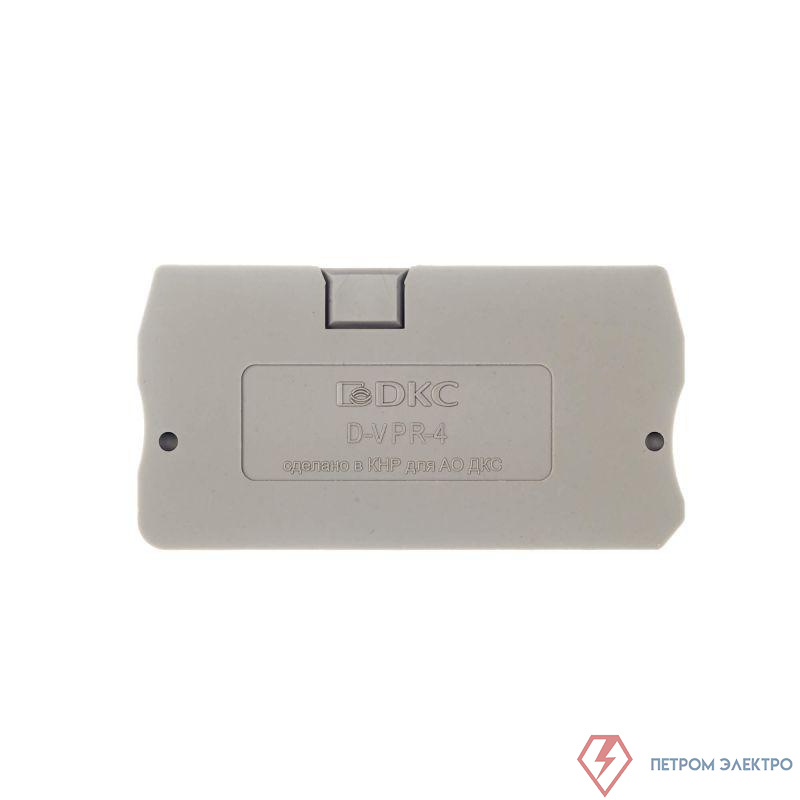 Изолятор торцевой для клеммы VPR-4 DKC D-VPR-4