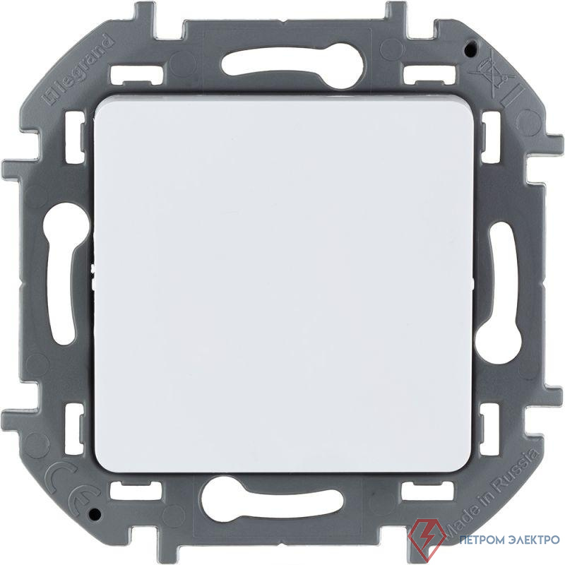 Переключатель 1-кл. Inspiria 10А IP20 250В 10AX механизм бел. Leg 673650