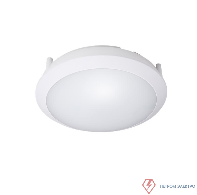 Светильник светодиодный WP 25 C 20W OP 940 D300 WH MDM 300х300х93мм 20Вт 4000К IP66 пылевлагозащ. ЖКХ с микроволнов. датчиком движения бел. Русский Свет 15072523442