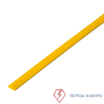 Трубка термоусадочная 4.0/2.0 1м желт. Rexant 20-4002