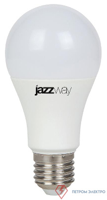Лампа светодиодная PLED-LX 11Вт A60 грушевидная 5000К холод. бел. E27 JazzWay 5028333 0