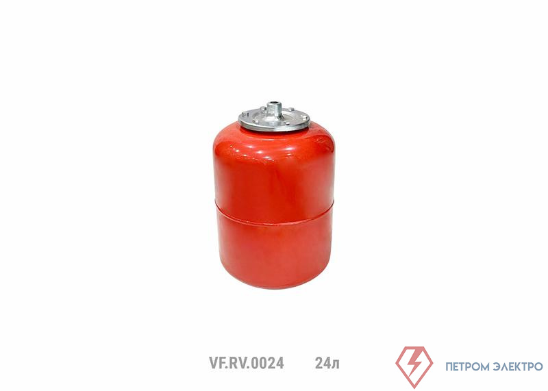 Бак расширительный вертикальный RV 24л красн. (48шт/пал) VALFEX VF.RV.0024