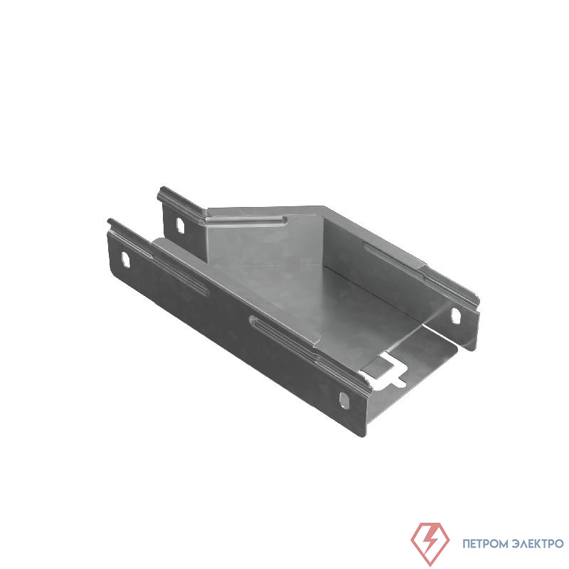 Переходник для лотка левый 50х50-100 сталь 1мм "ПЛЮС" PDplus50-50-100-L КМ PL0691