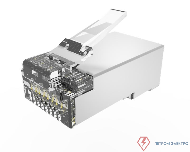 Коннектор RJ-45(8P8C) кат.6 экранир. универс. (уп.100шт) TOKOV ELECTRIC TKE-CNR-623-STP