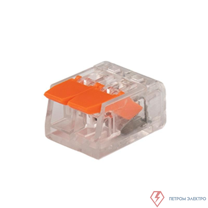 Клемма монтажная рычажного соединения PTC-2P 221-412 450В 32А 0.14-4.0кв.мм JazzWay 5050884