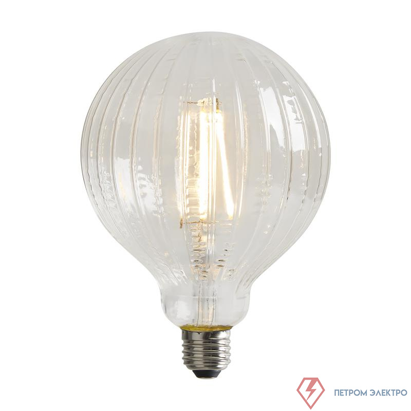 Лампа светодиодная филаментная Loft 271 YX-G125175LXFEC01 4Вт 2200К E27 DIM Voltega 8575