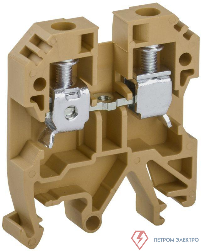 Клемма винтовая КВИ-6кв.мм желт. IEK YZN30-006-K05