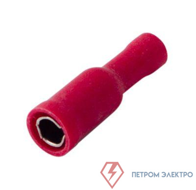 Разъем штекерный изол. (VF 1.25-156A) (уп.100шт) Rexant 08-0211