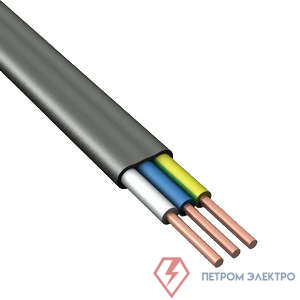 Кабель ВВГ-Пнг(А)-LSLTx 3х1.5 0.66кВ (бухта 100м) (м) ПромЭл