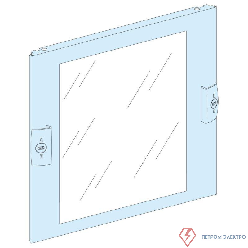 Панель передняя прозрачн. 4мод. Ш = 250мм SchE LVS03352