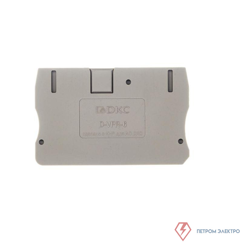 Изолятор торцевой для клеммы VPR-6 DKC D-VPR-6
