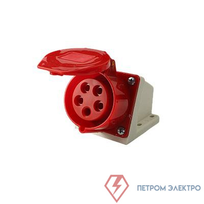 Розетка стационарная ОП PPC 115 16А 5п 3Р+РЕ+N 380В IP44 Pro JazzWay 5072671