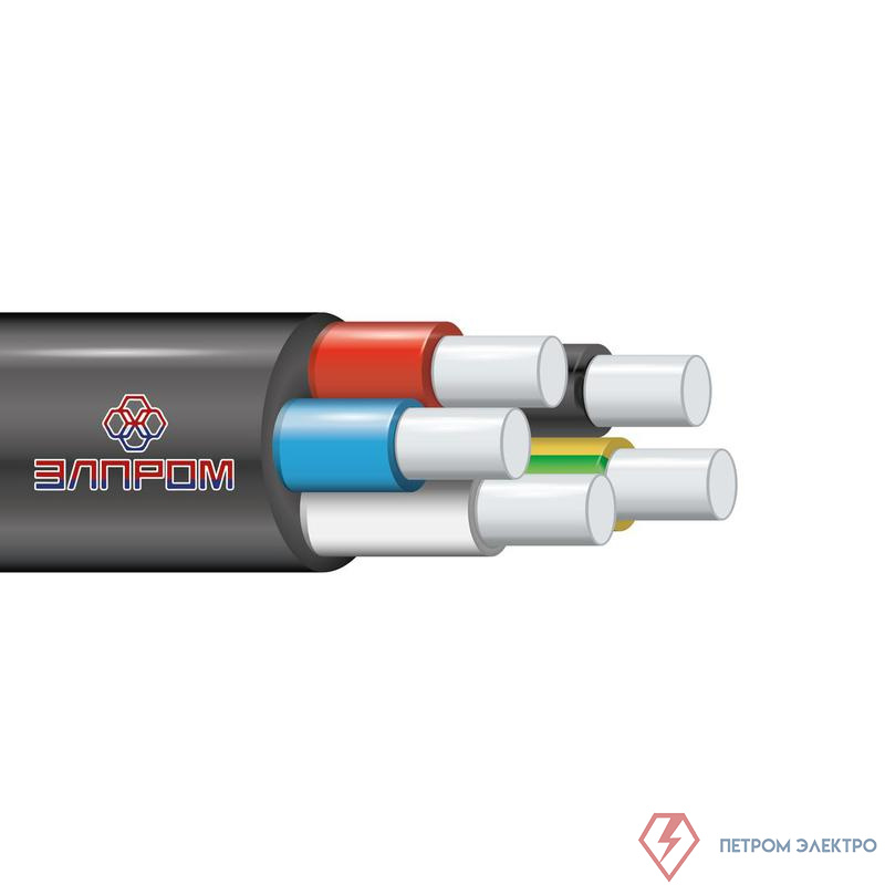 Кабель АВВГ 5х2.5 ОК 0.66кВ (м) ЭЛПРОМ НТ000002636