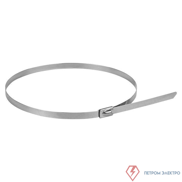 Хомут AISI 304  7.9х360 нерж. сталь FlexLock (уп.10шт) PROxima EKF plc-fl-tss-304-7.9x360-r