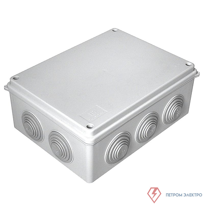 Коробка распределительная ОП безгалогенная (HF) 200х150х75 Промрукав 40-0320