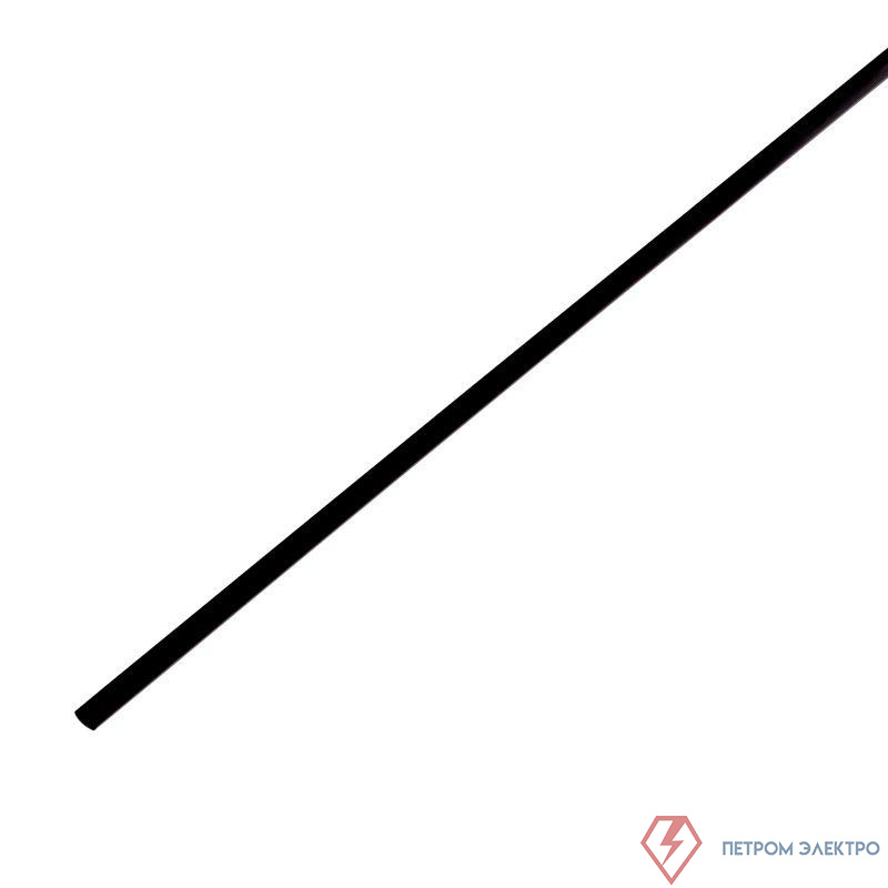 Трубка термоусадочная ТУТ нг 2.0/1.0 черн. 1м Rexant 20-2006