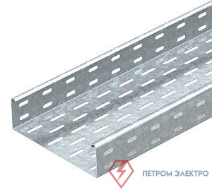Лоток листовой перфорированный 200х60 L3000 сталь 1мм MKS 620 FT гор. оцинк. OBO 6055575