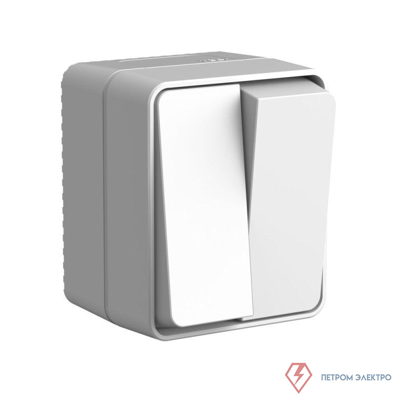 Выключатель 2-кл. ОП AtlasDesign PROFI IP54 10АХ сер. SE ATN543051