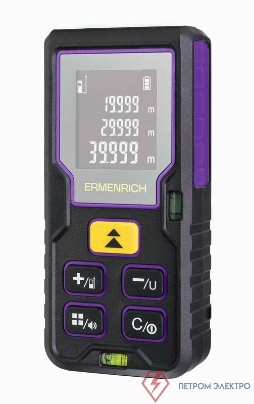 Рулетка лазерная Reel PLUS GD80 фиолет. Ermenrich 85315