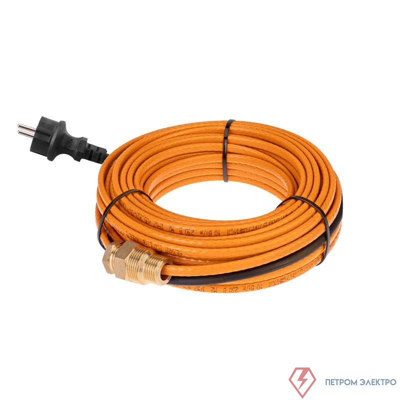 Кабель греющий саморег. пищевой ECO Line (комплект в трубу) 10HTM2-CT (20м/200Вт) Rexant 51-0607