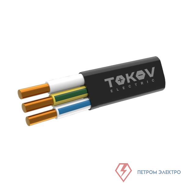 Кабель TOKOV ELECTRIC ППГ-Пнг(А)-HF 3х4 ОК (N PE) 0.66кВ (м) ТХМ00409110