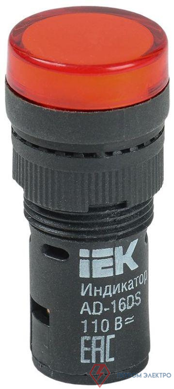 Лампа светосигнальная AD16DS d16мм 24В AC/DC красн. KARAT IEK BLS10-ADDS-024-K04-16 0