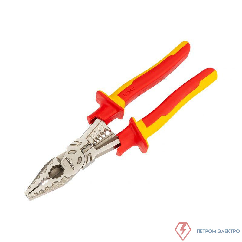 Плоскогубцы многофункциональные диэлектрические 230мм Kranz KR-12-4651-3