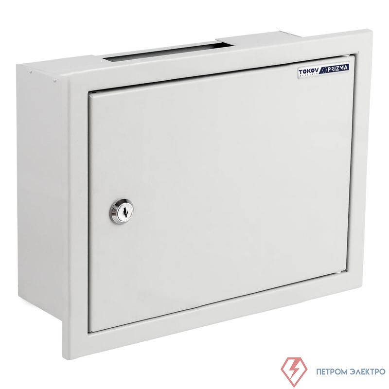 Корпус металлический встраиваемый ЩРв-12 IP31 260х340х120 PRIZMA TOKOV Electric TKE-PZ-WMRB-12-IP31