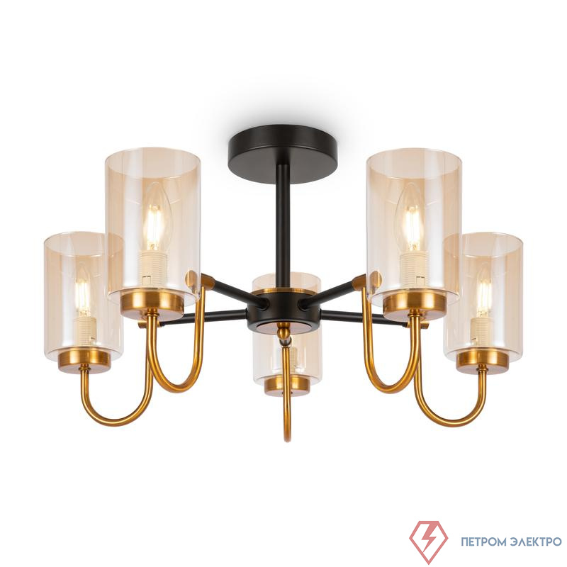 Светильник Jewel 40Вт E14х5 IP20 потолочн. Freya FR5321CL-05BZ