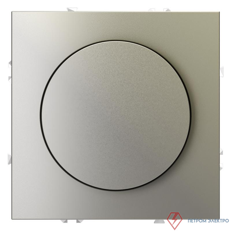 Светорегулятор поворотно-нажимной СП S70 600Вт механизм шелк Voltum VLS070304