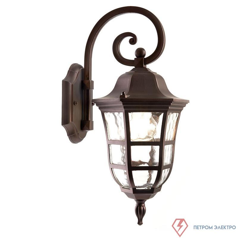 Светильник PL691 60Вт IP44 230В садово-парковый коричн. FERON 11696