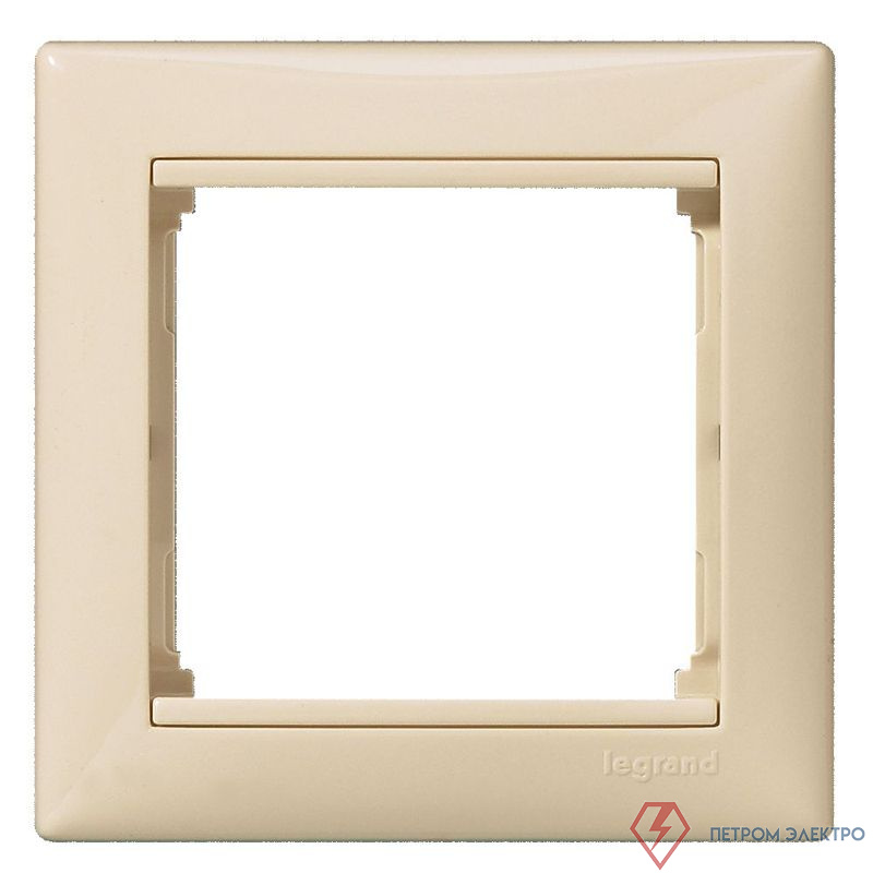 Рамка 1-м СП Valena IP20 горизонт. сл. кость (DIY-упак.) IEK 695631