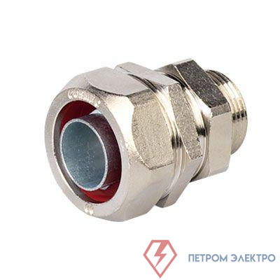 Муфта поворотная металлорукав-коробка DN 20 М25х1.5 наружн. резьба DKC 6014-25G