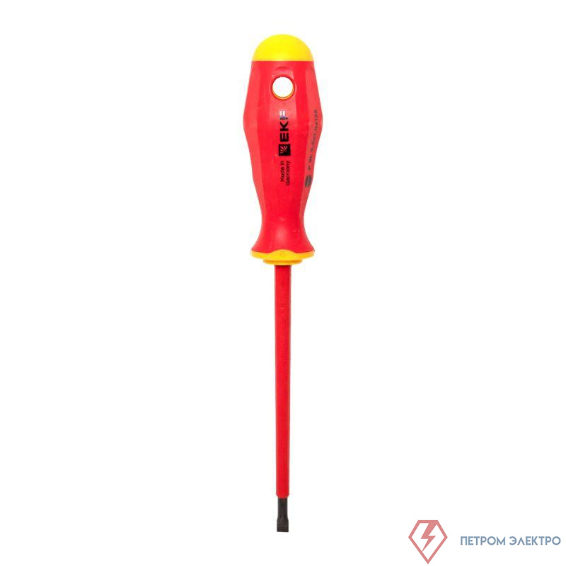 Отвертка Professional SL5.5х1мм VDE 1000В EKF sl-5.5-1-pro-in