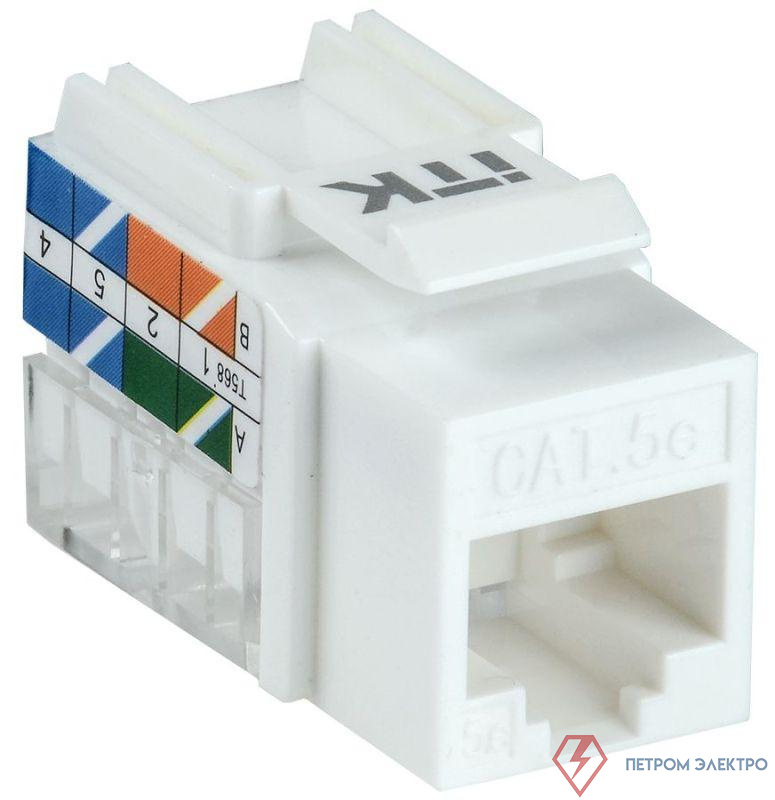 Модуль Keystone Jack кат.5E UTP 110 IDC 90град. ITK CS1-1C5EU-11