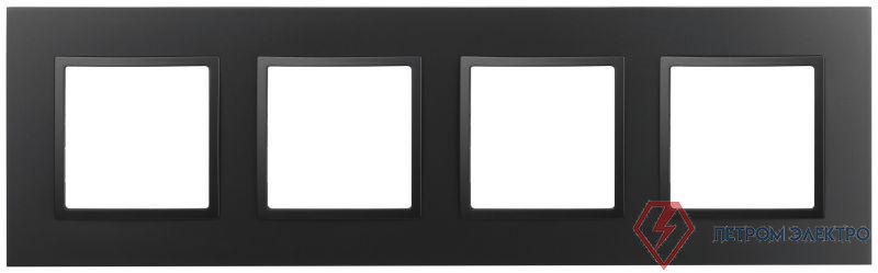Рамка 4-м Elegance 14-5014-05 Classic антрацит Эра Б0060590