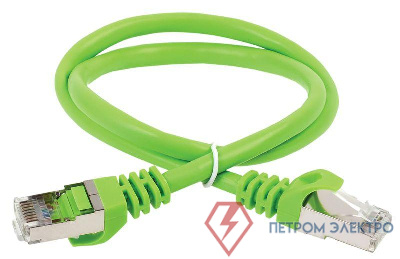 Патч-корд кат.6 FTP PVC 5м зел. ITK PC02-C6F-5M