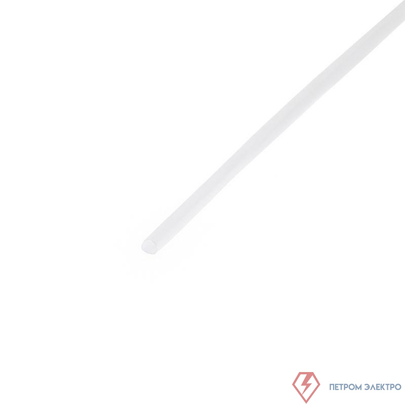 Трубка термоусадочная ТУТ 3.5/1.75 Н-1 (горючая) прозр. 1м Rexant 20-3509