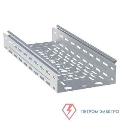 Лоток листовой перфорированный 100х200 L3000 1.2мм EKF L10020001-1.2