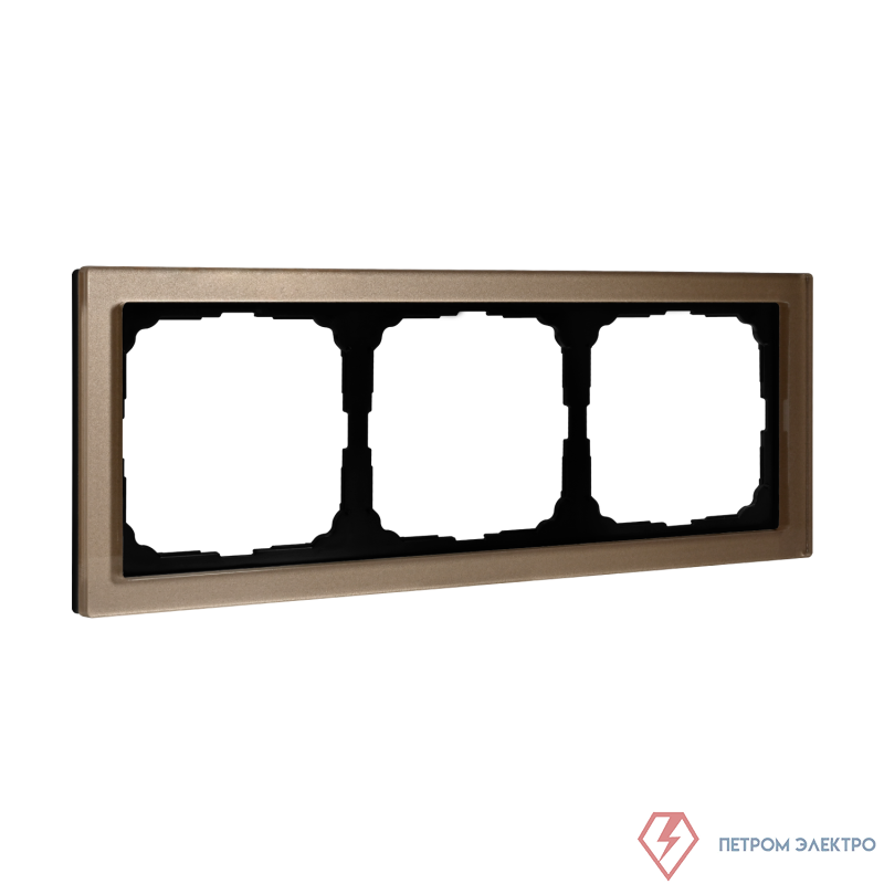 Рамка 3-м ArtGallery Pure органич. стекло шампань SE GAL320503