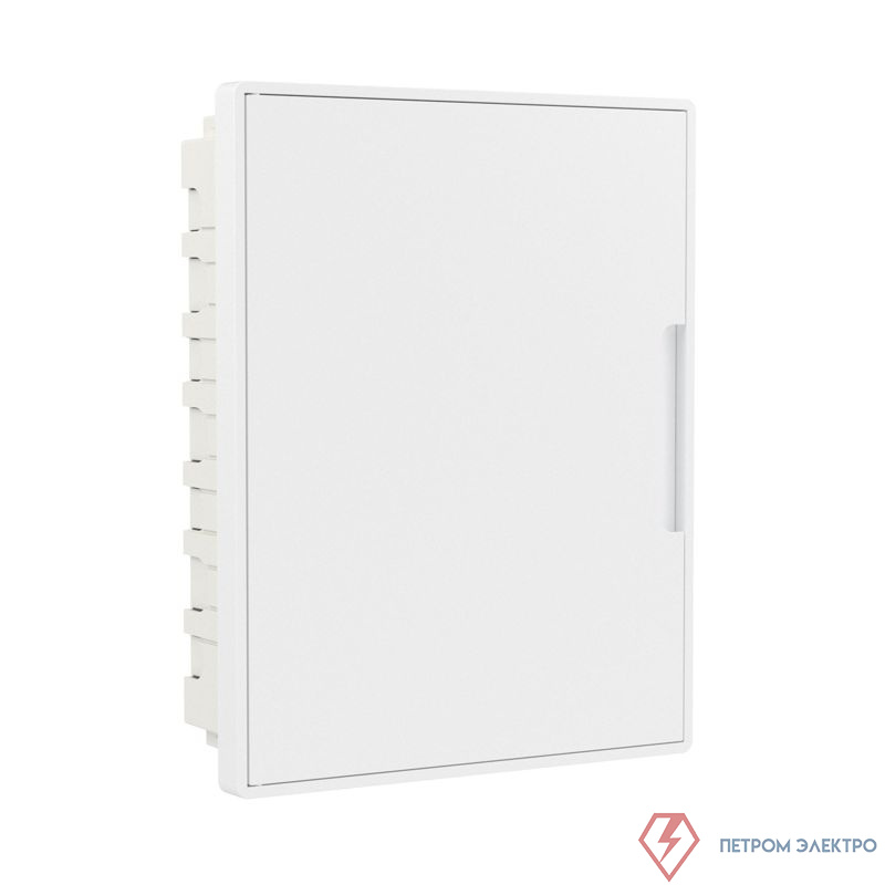 Щиток встраиваемый 24мод. с бел. дверцей с 4 шинами PEN (2шт на 8 отверст. и 2шт на 6 отверст.) бел. DKC F24B1WW