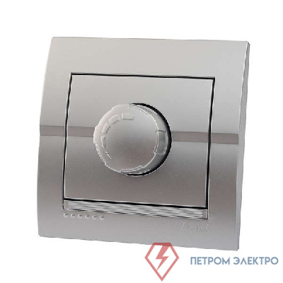 Светорегулятор СП 800Вт Deriy серебр. метал. LEZARD 702-2828-115
